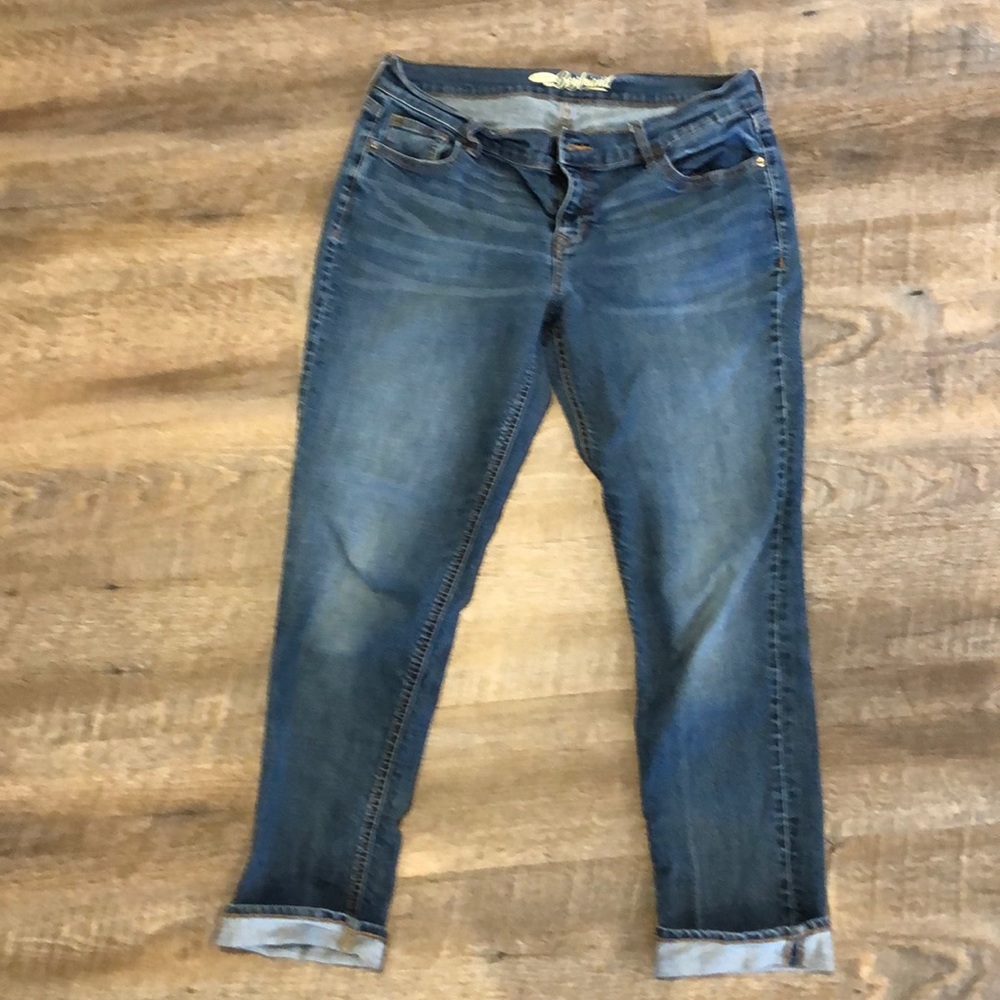 Jean Capri, size 8, Old Navy